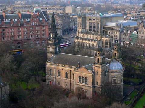 Picture of Debbie in Edinburgh