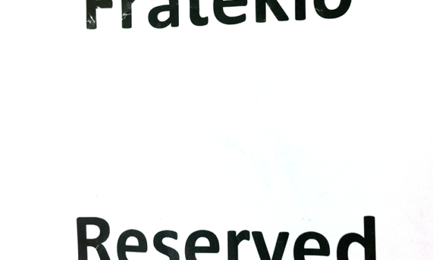 Reserved seating