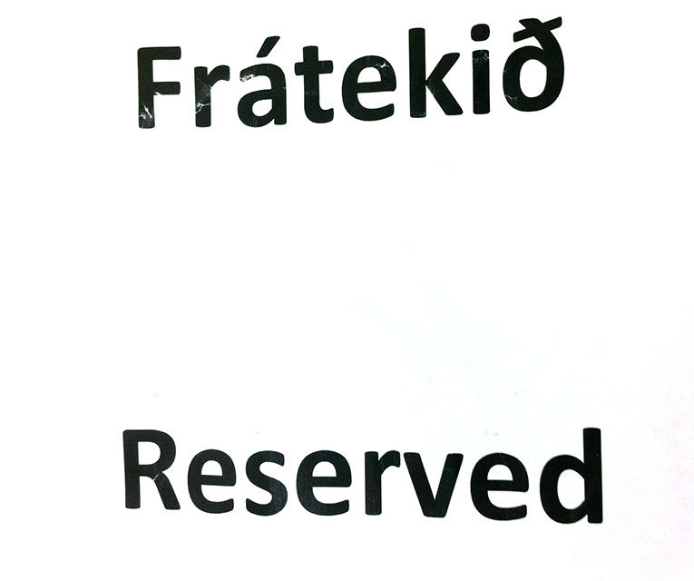 Reserved seating