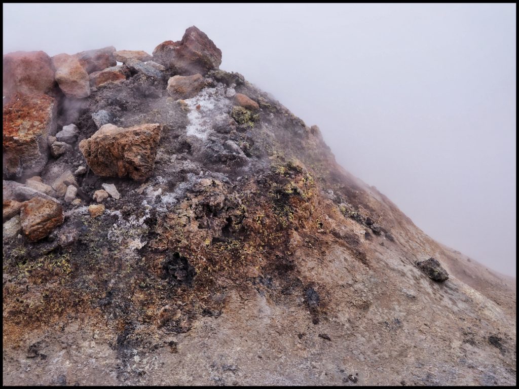 Steaming Thermal Vent close up