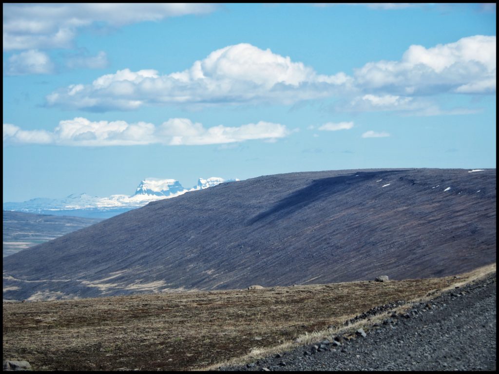 Snowy Peaked mountains