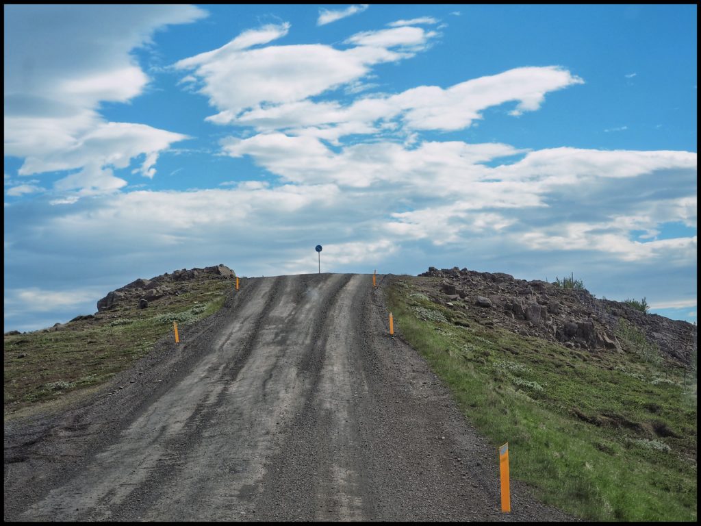 Dirt Road on Hill