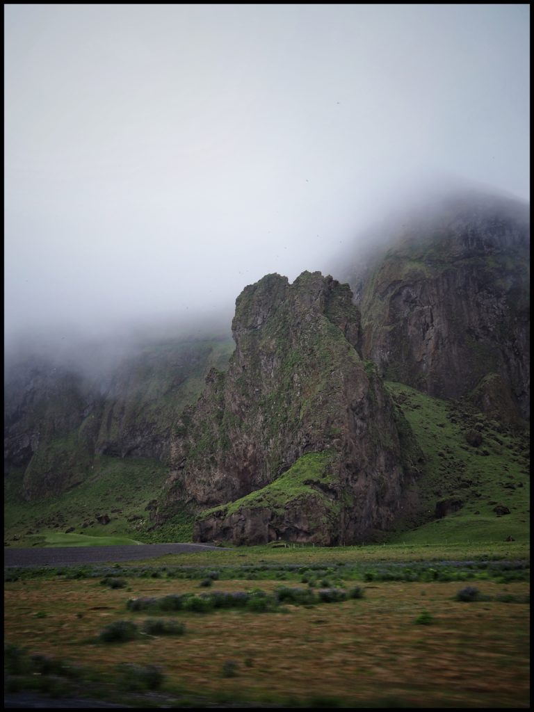 Large Rocks in cloud cover