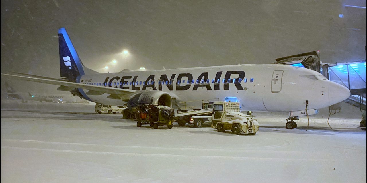 Leaving for Scotland via Iceland